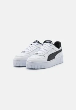 Puma Carina Street - Trainers - White/Black/Silver 10 Puma Carina Street - Trainers - White/Black/Silver -Stride Shop 0181f252f7534c508bdaf7b988454b76