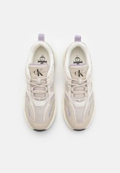 Calvin Klein Jeans Retro Tennis- Trainers - Eggshell/Lavender Aura -Stride Shop 0dfe65ea86b044e59e6cdfea0de5895a