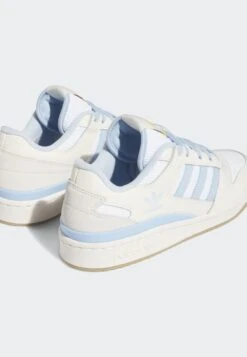 Adidas Originals Forum Mid - Trainers - Cloud White Silver Dawn Off White -Stride Shop 0e6b047e467847828db21ebb5b25e325