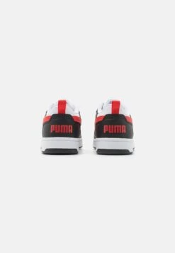 Puma Rebound V6 Unisex - Trainers - White/For All Time Red/Black -Stride Shop 0e9cda943f6a4834882157c2d8c0b1ae