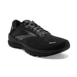 Brooks | Men's Adrenaline GTS 22 Running Shoes - All Black -Stride Shop 1103661D020 M brooks adrenalinegts22 front