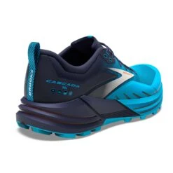 Brooks | Men's Cascadia 16 Running Shoes - Peacoat -Stride Shop 1103761D490 M Brooks Cascadia16 backside