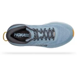 Hoka One One Hoka | Men's Bondi 7 Running Shoes - Blue Fog 16 Hoka One One Hoka | Men's Bondi 7 Running Shoes - Blue Fog -Stride Shop 1110518BFCS M hoka bondi7 top