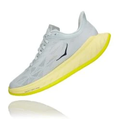 Hoka One One Hoka | Women's Carbon X 2 Running Shoes - Blue Flower -Stride Shop 1113527BFLG F hoka carbonx2 leftangle