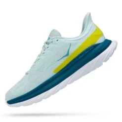 Hoka One One Hoka | Men's Mach 4 Running Shoes - Blue Glass -Stride Shop 1113528BGEPR M hoka mach4 leftangle