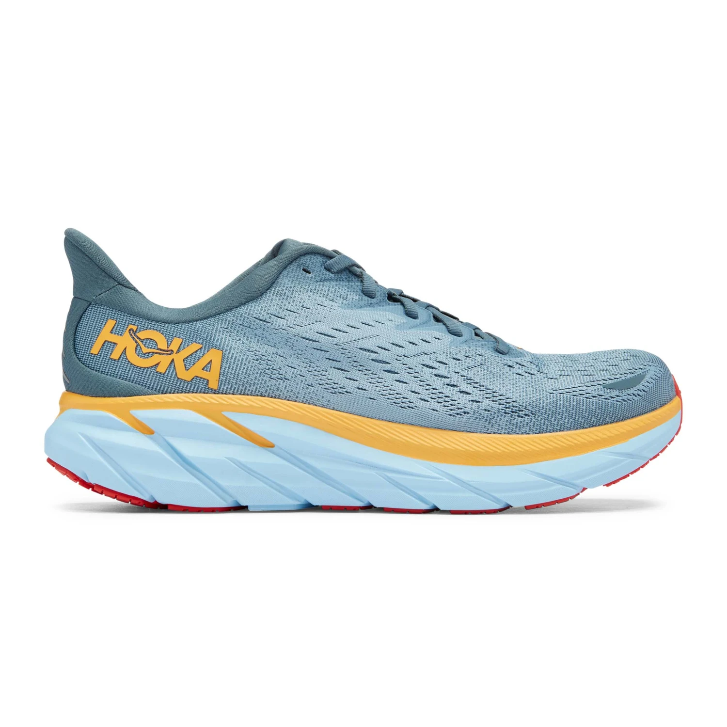 Hoka One One Hoka | Men's Clifton 8 Running Shoes - Goblin Blue 3 Hoka One One Hoka | Men's Clifton 8 Running Shoes - Goblin Blue