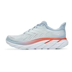 Hoka One One Hoka | Women's Clifton 8 Running Shoes - Blue Fog -Stride Shop 1119394BFPA F hoka clifton8 left