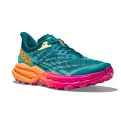 Hoka One One Hoka | Women's Speedgoat 5 Running Shoes - Deep Lake -Stride Shop 1123158 DCLR W Hoka Speedgoat5 frontside