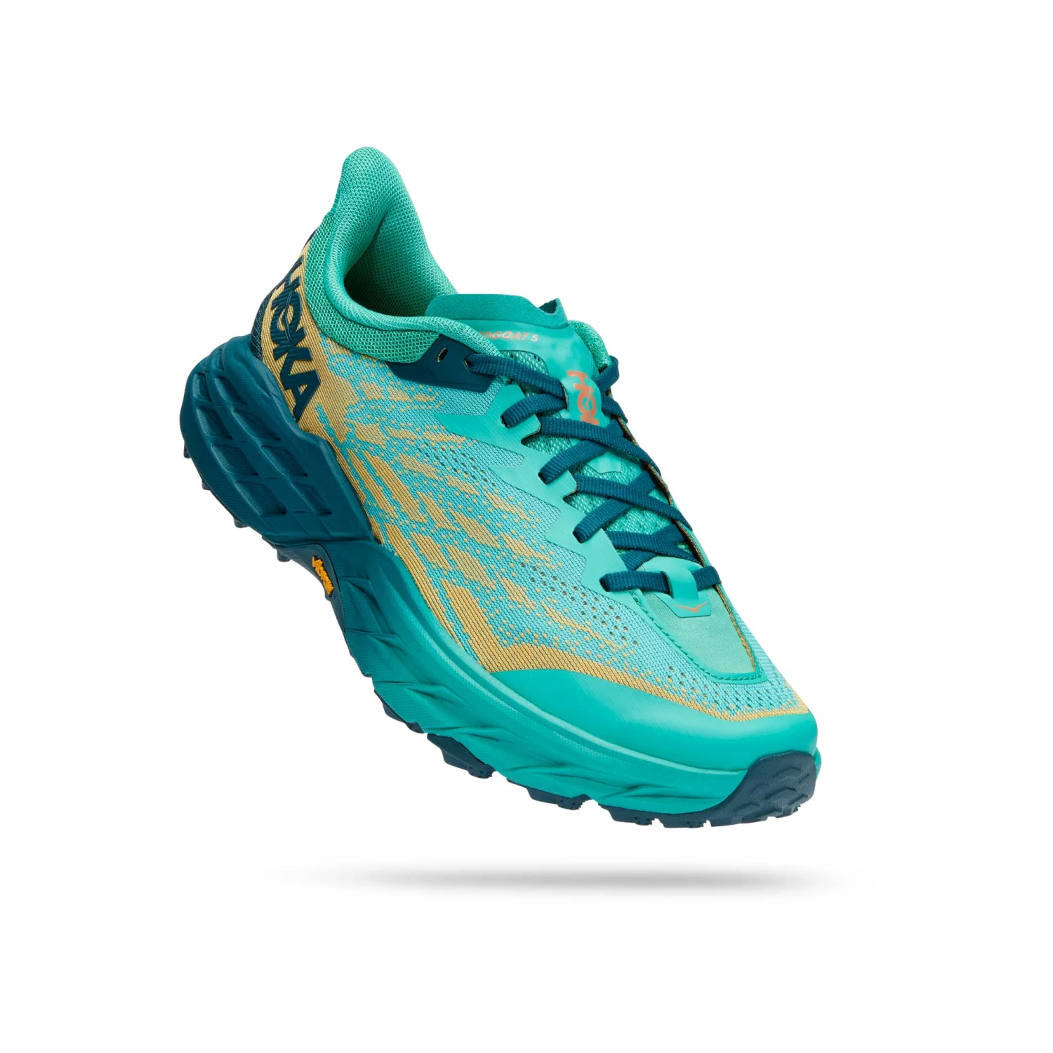 Hoka One One Hoka | Women's Speedgoat 5 Running Shoes - Deep Teal 4 Hoka One One Hoka | Women's Speedgoat 5 Running Shoes - Deep Teal - Image 2