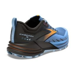 Brooks | Women's Cascadia 16 Running Shoes - Blue -Stride Shop 1203631B414 W Brooks Cascadia16 backside