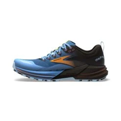 Brooks | Women's Cascadia 16 Running Shoes - Blue -Stride Shop 1203631B414 W Brooks Cascadia16 side2