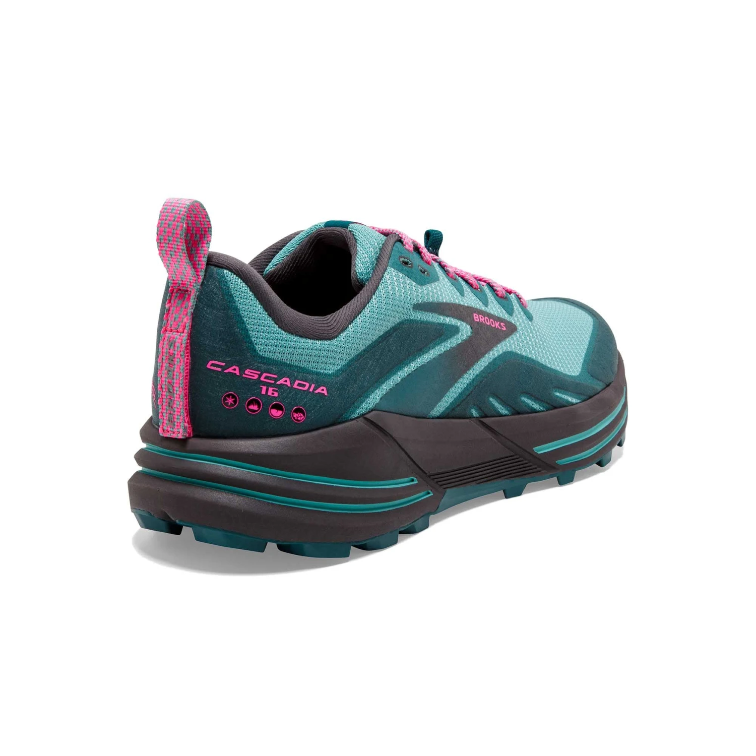 Brooks | Women's Cascadia 16 Running Shoes - Porcelain 6 Brooks | Women's Cascadia 16 Running Shoes - Porcelain - Image 4