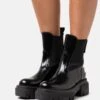 MSGM Stivale Donna WomanBoot - Platform Ankle Boots - Black -Stride Shop 141137c675754dae90c0f60c86c2d50d