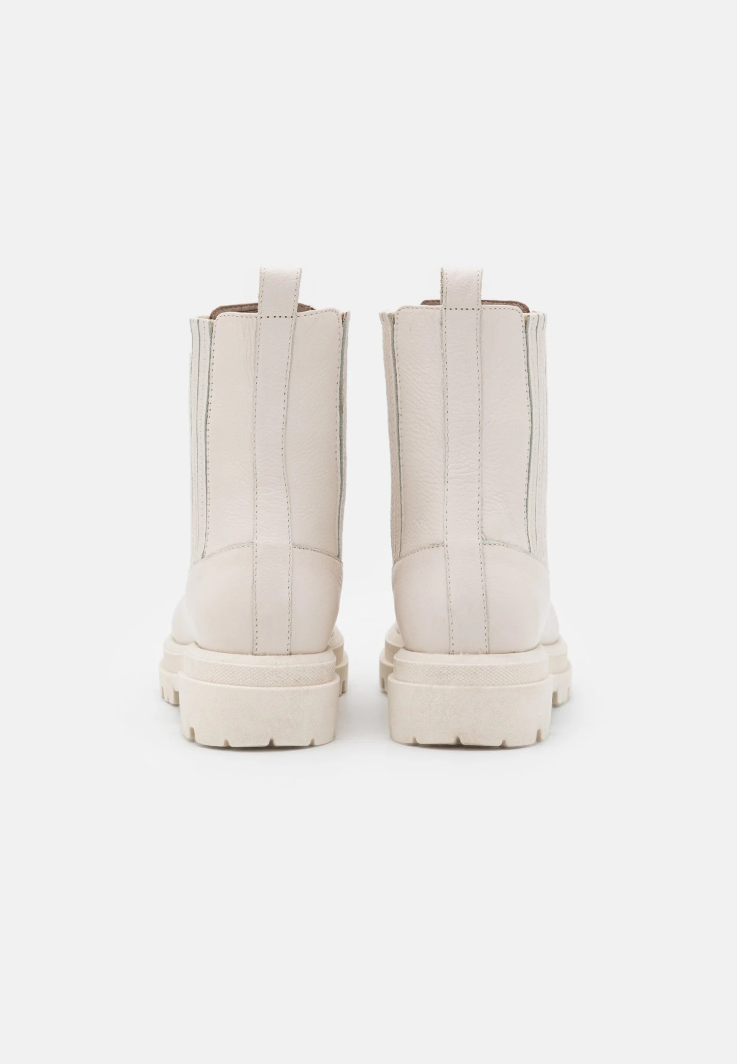 Anna Field Leather - Platform Ankle Boots - Off-White 6 Anna Field Leather - Platform Ankle Boots - Off-White - Image 4