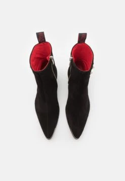 Adamant Unisex - Cowboy/Biker Ankle Boot - Black -Stride Shop 1be95f65a62640e1865d04cdbe2c2af7