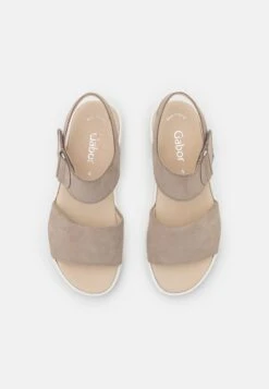 Gabor Sandals - Stone -Stride Shop 27f5b9a823f04056ba8274848c9fc8cc