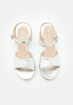 Anna Field Leather - Sandals - Silver -Stride Shop 29394478c1ab4a9dad71a7bfa068ffc3