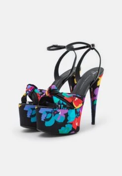 Giuseppe Zanotti Platform Sandals - Hariom/Multicoloured -Stride Shop 2aa49edbd832423bbd7abb45bc75d505