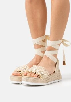 MTNG Lydia - Platform Sandals - Natural