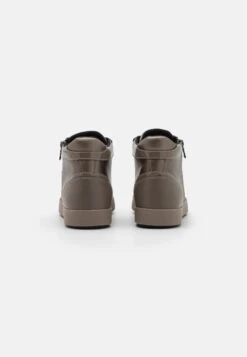 Geox Blomiee - High-Top Trainers - Dark Taupe -Stride Shop 2d4e70d93d33457198295fa1752c9445