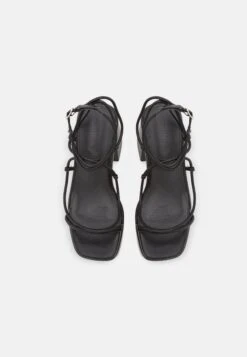 Hanna Tubular Wrap Platform - Platform Sandals - Black -Stride Shop 2dcbf491df3c4bf99e90908146272ed9