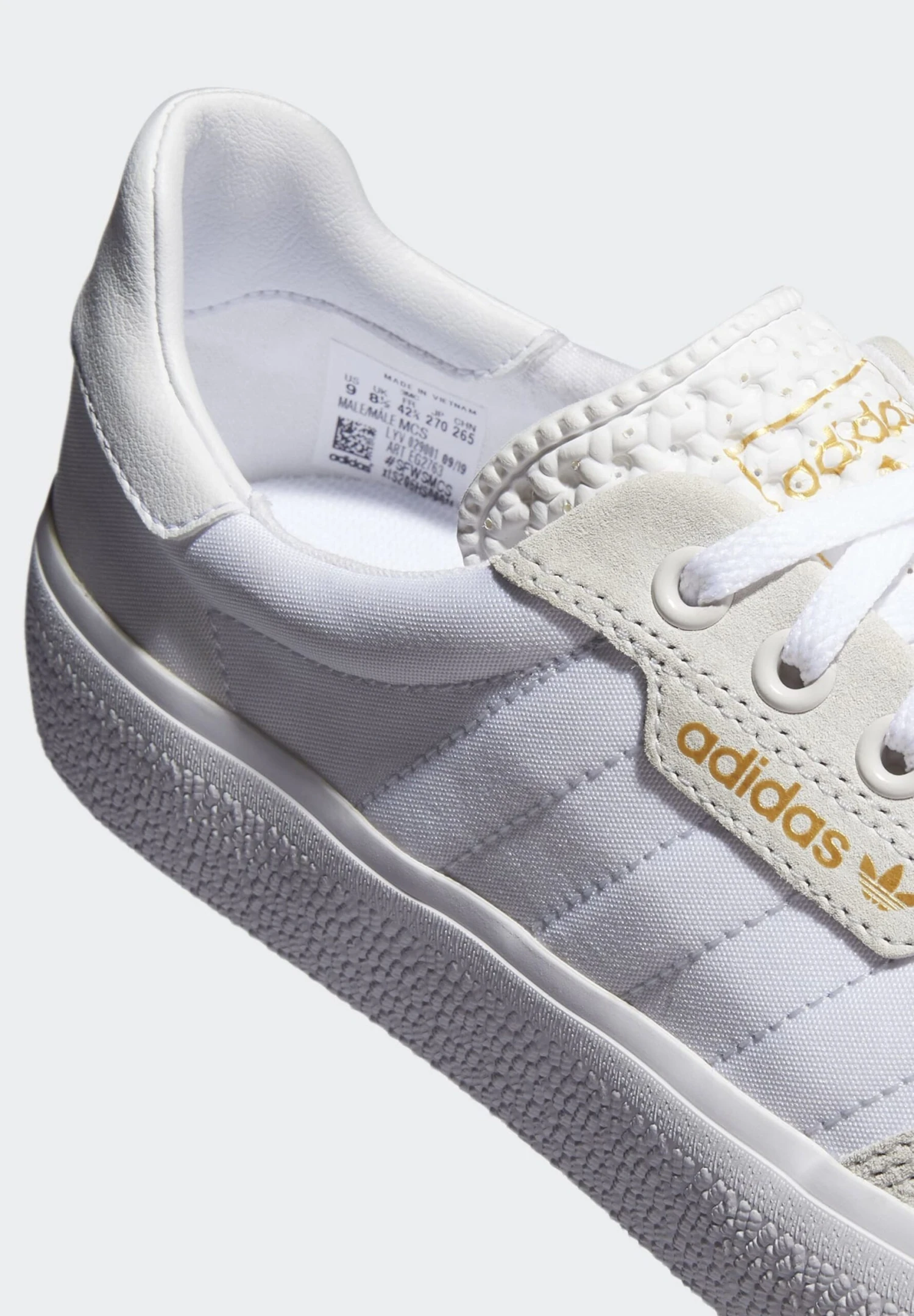 Adidas Originals 3Mc Shoes - Trainers - White 12 Adidas Originals 3Mc Shoes - Trainers - White - Image 10