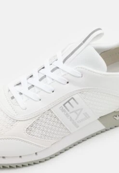 EA7 Emporio Armani Unisex - Trainers - White 13 EA7 Emporio Armani Unisex - Trainers - White -Stride Shop 300e83c655a74b08b2f3aabbeedf0837