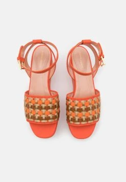 Alberta Ferretti Braiding - Platform Sandals - Fantasy Print Red -Stride Shop 304ecdec8d9f44868110fed554faca8c