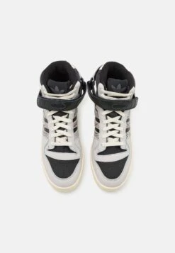 Adidas Originals Forum 84- Trainers - Grey One/Core Black/Cream White -Stride Shop 32dcce01c0184dc9ac885f66ed86b46e