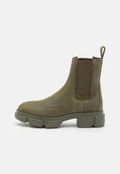 COPENHAGEN Cph570 - Platform Ankle Boots - Khaki -Stride Shop 345bff2bc9c64b6ab66ad52af6452113
