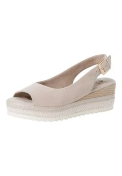 Jana Platform Sandals - Beige -Stride Shop 3530ca5419d94c799f5efbaa186f7f99