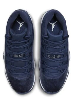 Wmns Air Jordan 11 Retro - High-Top Trainers - Midnight Navymtlc Slvr White -Stride Shop 35776c99359a479098a3629b181e347c