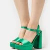 Xti High Heeled Sandals - Green -Stride Shop 36f666772d4f44419d8486b8c6025770
