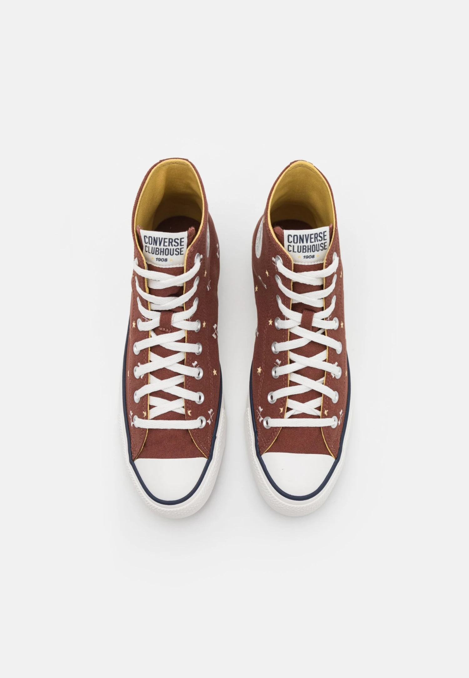 Converse Chuck Taylor All Star Unisex - High-Top Trainers - Red Oak/Egret/Trailhead Gold 6 Converse Chuck Taylor All Star Unisex - High-Top Trainers - Red Oak/Egret/Trailhead Gold - Image 4