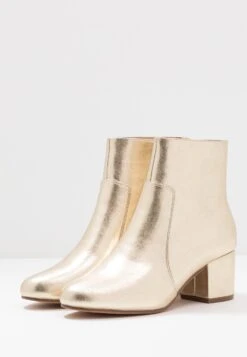 Anna Field Ankle Boots - Gold -Stride Shop 3ba6cfd585ea48798ee6335bdfa4bc0e