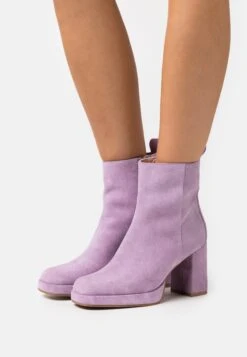 Bronx New Melanie - Classic Ankle Boots - Lilac