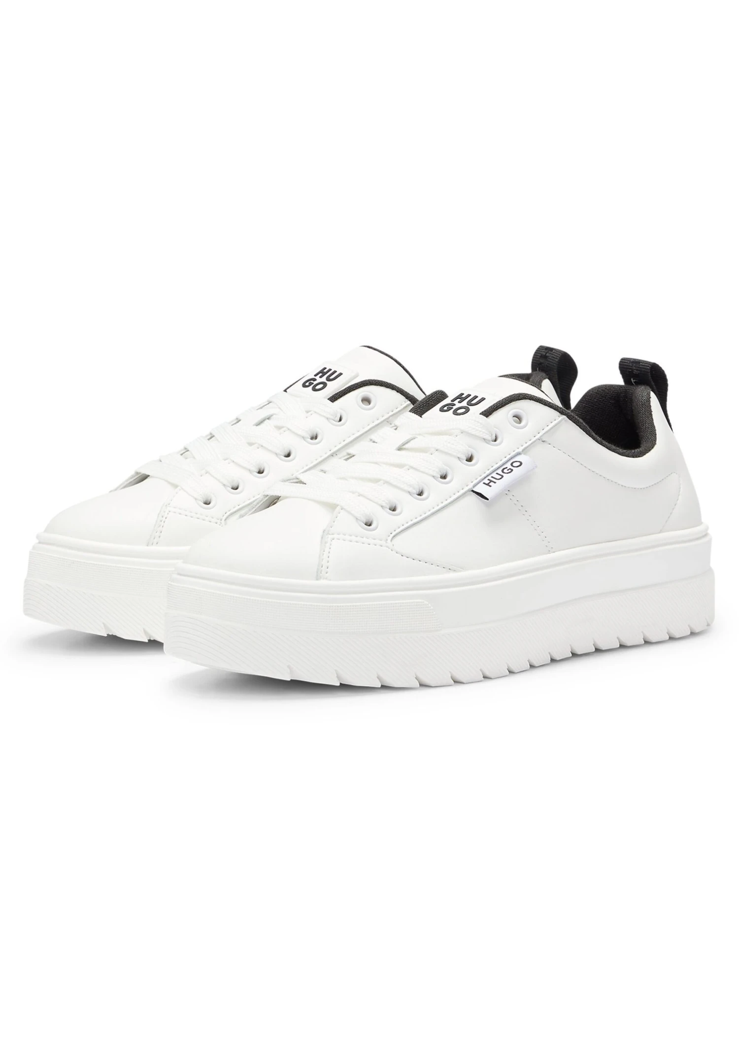 Hugo Lyssa Tenn Fl - Trainers - White 6 Hugo Lyssa Tenn Fl - Trainers - White - Image 4