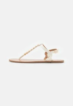 ONLY Shoes Onlmargit Toe Split- T-Bar Sandals - White -Stride Shop 3fc894a5299247d081c96d24037f222f
