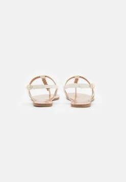 ONLY Shoes Onlmargit Toe Split- T-Bar Sandals - White -Stride Shop 414088ca66c643ca81abb947779ed8c1