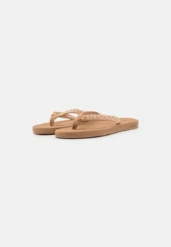 Roxy Clemente - T-Bar Sandals - Natural -Stride Shop 4225f3369bee460e8687cbba9c0eaf91
