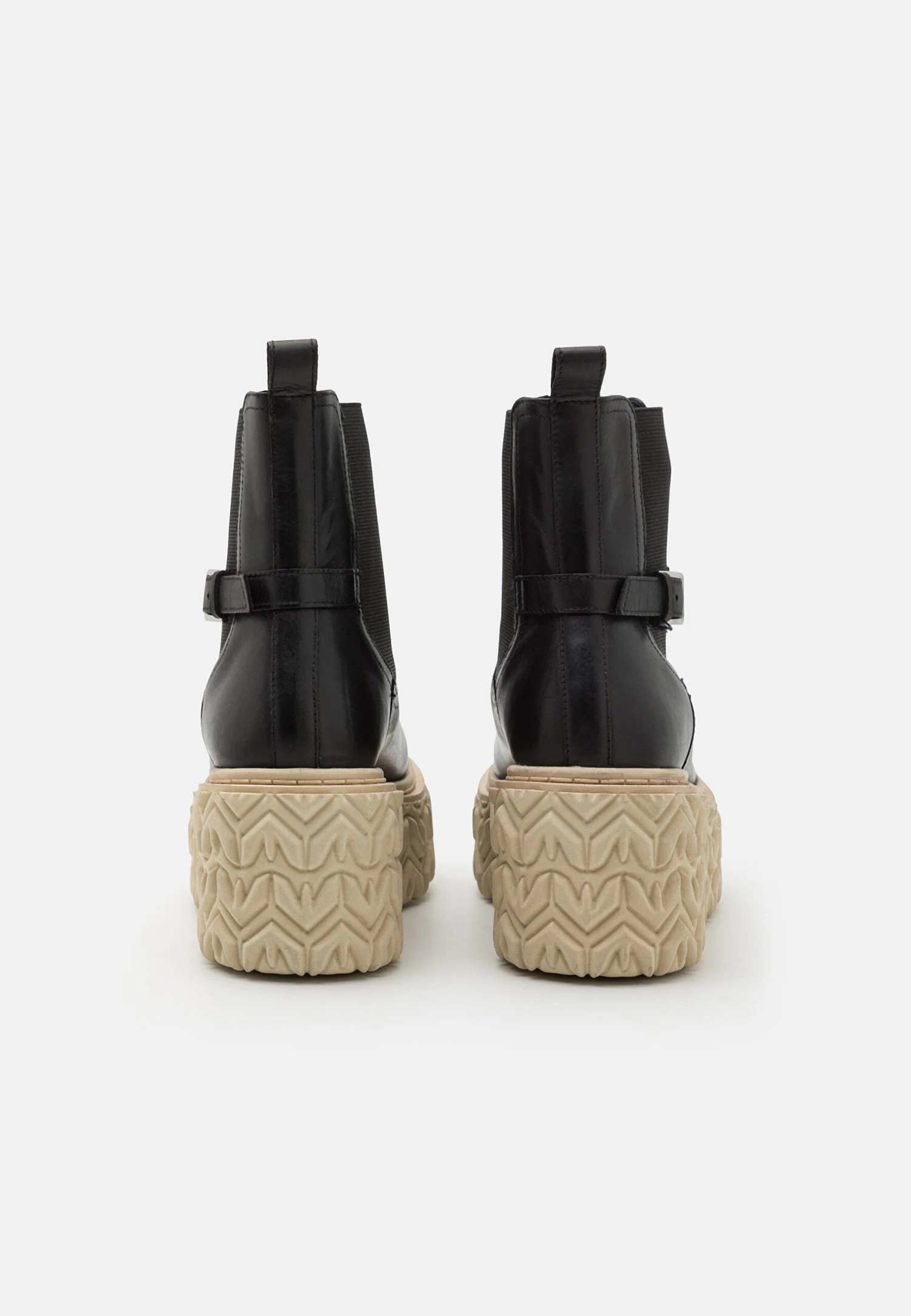 Patrizia Pepe Platform Ankle Boots - Black/White 6 Patrizia Pepe Platform Ankle Boots - Black/White - Image 4