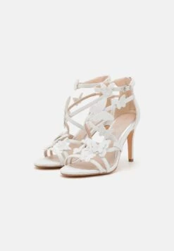 Buffalo Miranda Vegan - High Heeled Sandals - White -Stride Shop 428b6391389847cba1ffc5584a8aaecc