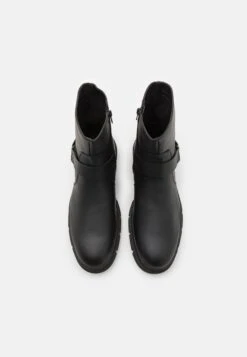 YOURTURN Unisex - Classic Ankle Boots - Black -Stride Shop 4344ec8ceb0e4be983b4bc63ee2ef82b