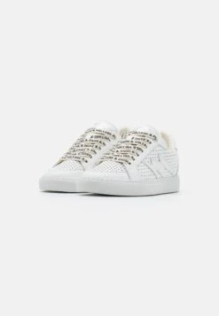 Zadig & Voltaire La Flash Smooth- Trainers - Blanc -Stride Shop 4705846227fa49519e6f17cc149b6996