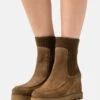 Unisa Leysa - Wedge Ankle Boots - Tanger -Stride Shop 48bc0565c7554c07845fb72aeff4a3ab