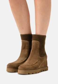 Unisa Leysa - Wedge Ankle Boots - Tanger