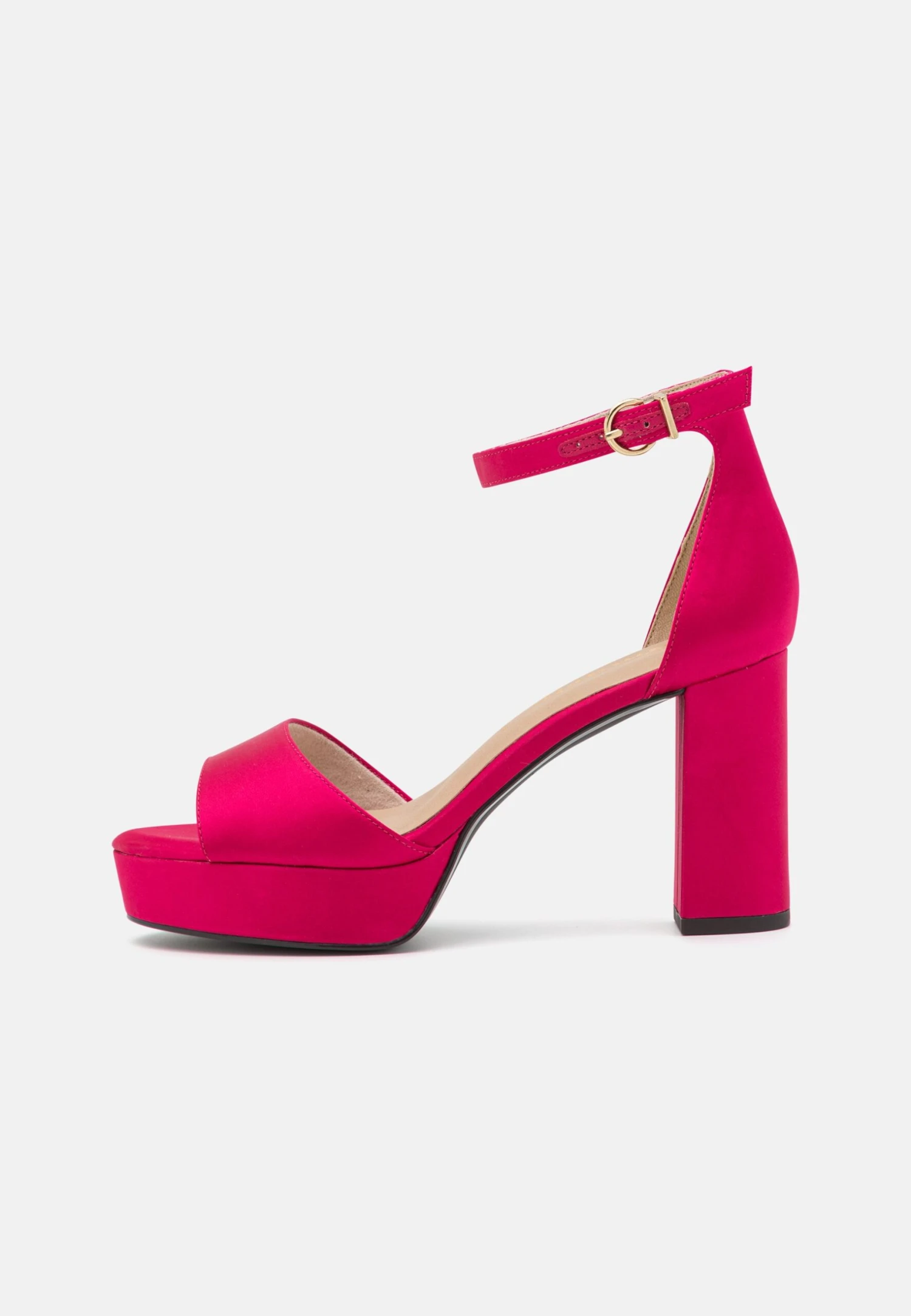 Tamaris High Heeled Sandals - Fuxia 4 Tamaris High Heeled Sandals - Fuxia - Image 2