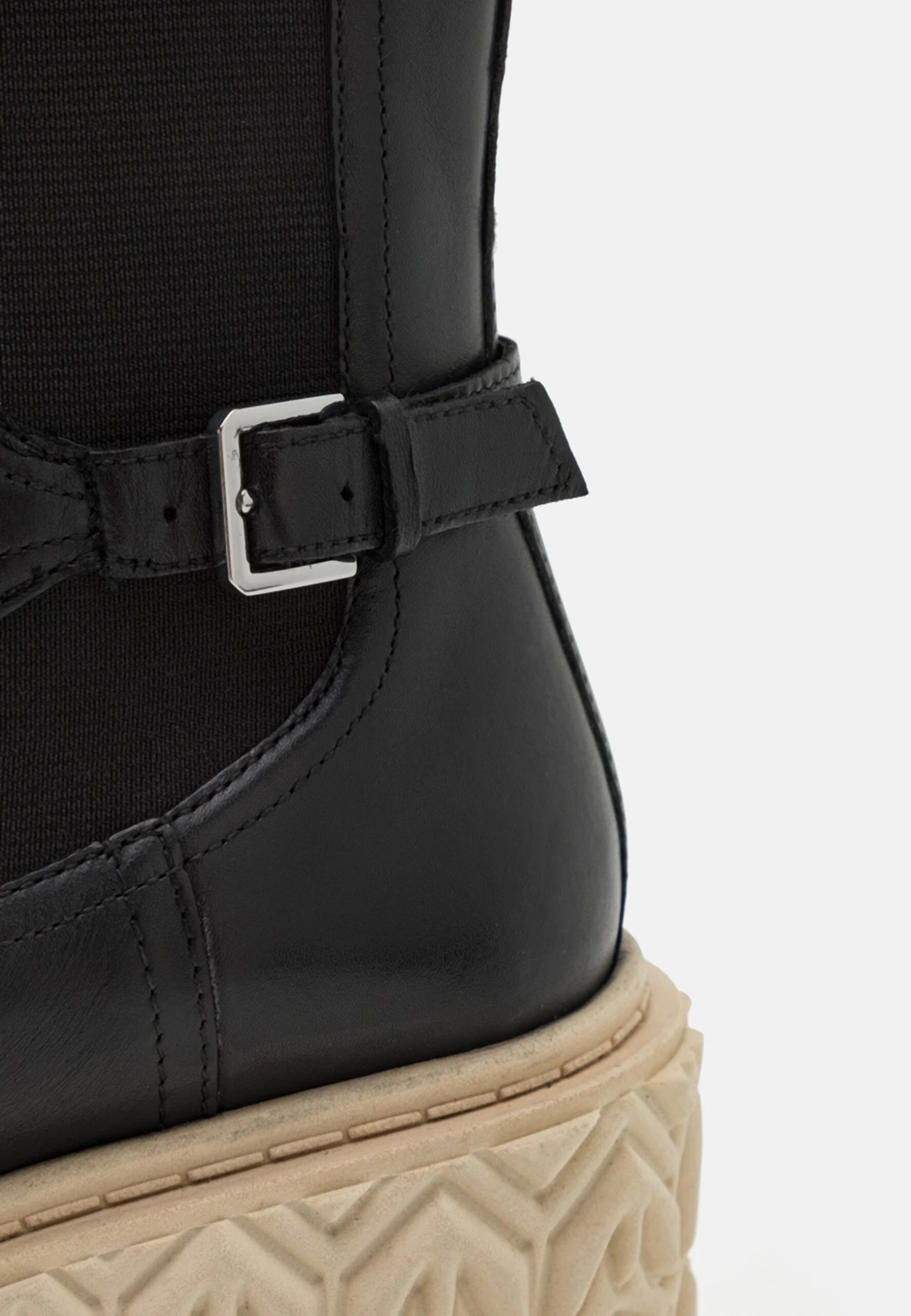 Patrizia Pepe Platform Ankle Boots - Black/White 9 Patrizia Pepe Platform Ankle Boots - Black/White - Image 7