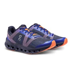 On | Women's Cloudgo Running Shoes - Indigo -Stride Shop 55.98233 W On Cloudgo frontside
