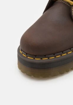 Dr. Martens Jadon Arc Unisex - Platform Ankle Boots - Dark Brown -Stride Shop 55e006668ae0492bb1b6540acd633bb6